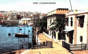 Alger - Inscription Maritime - 1958